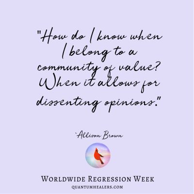 Allison Brown Community Value