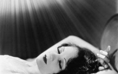 Sleeping Woman With Beams Of Light