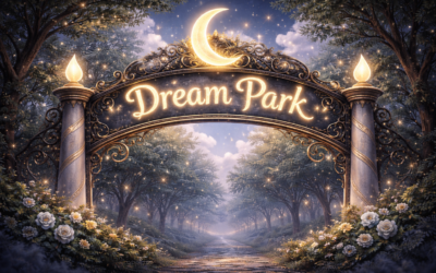 Dream Park Entry sign